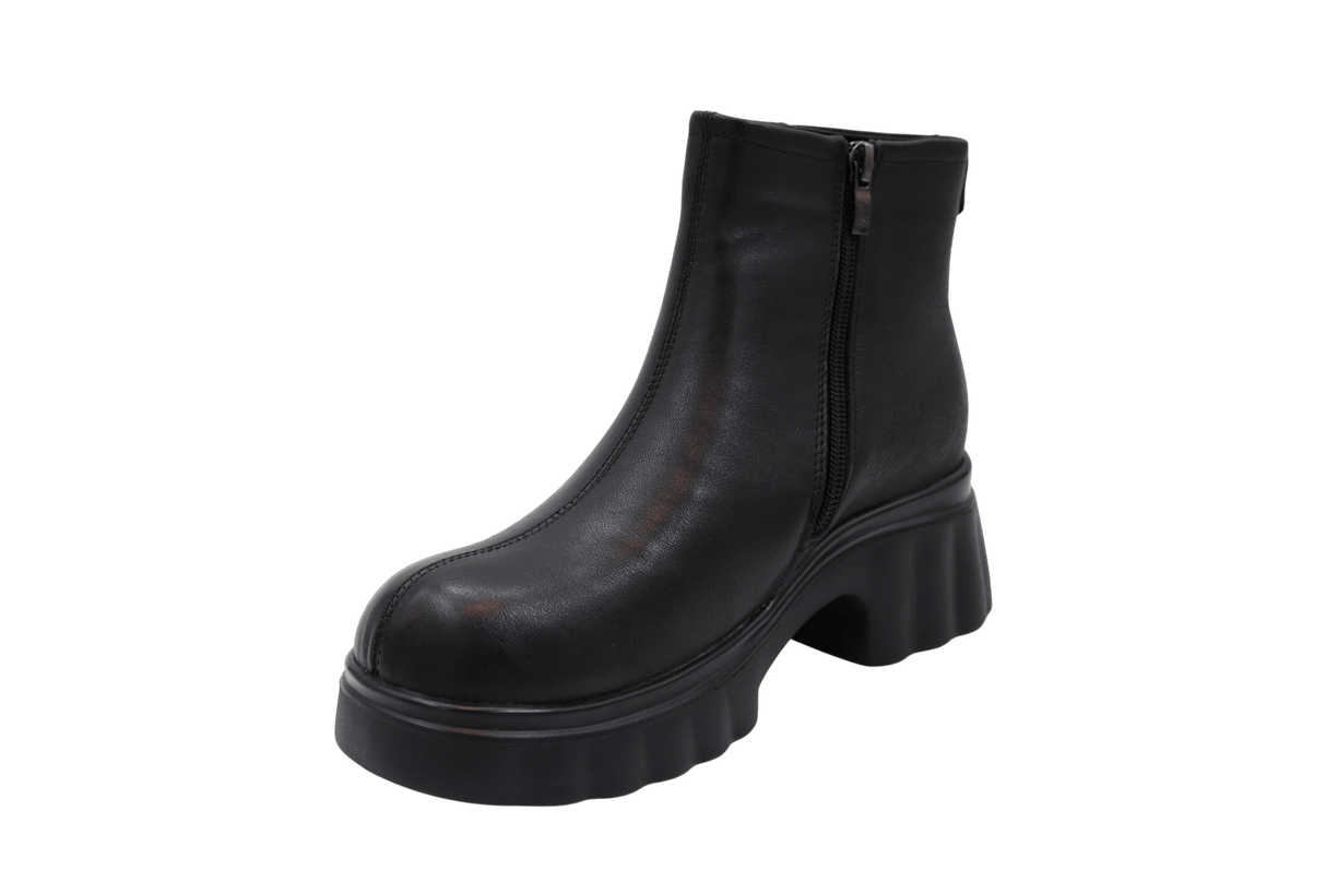 Ghete Dama Piele Naturala Stephano FENI 82620 - Stephano - amely.ro