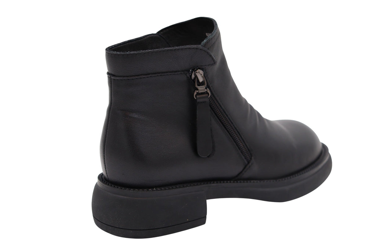 Ghete Dama Piele Naturala Stephano FENI 9A819 - Stephano - amely.ro