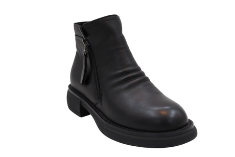 Ghete Dama Piele Naturala Stephano FENI 9A819 - Stephano - amely.ro