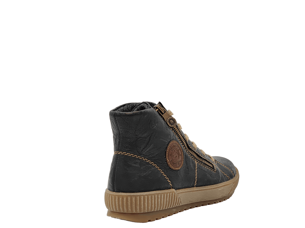 Ghete Dama Rieker Piele Naturala Riek D0776 - Rieker - amely.ro