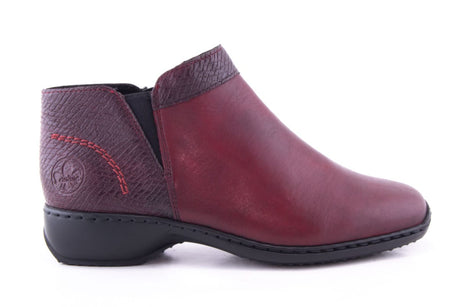 Ghete Dama Rieker Piele Naturala Riek L3881 /Vis - Rieker - amely.ro