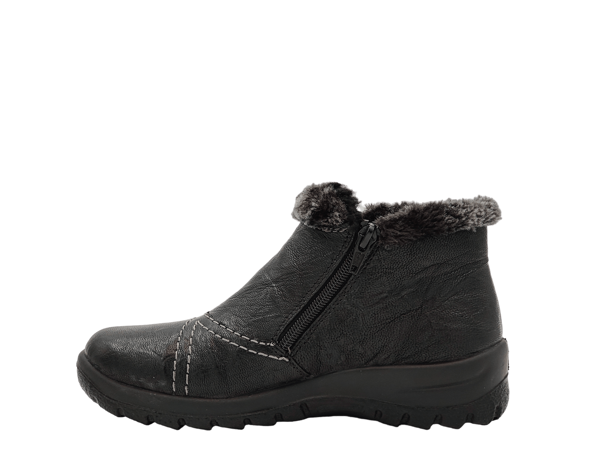 Ghete Dama Rieker Piele Naturala Riek L7172 - Rieker - amely.ro