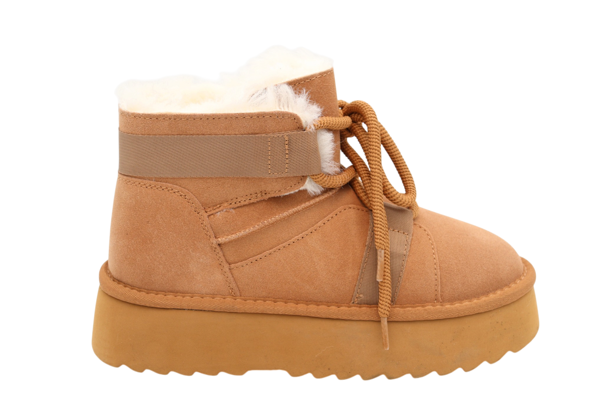 Ghete Dama Piele Naturala Caroli HONG WS-8