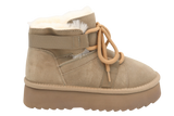 Ghete Dama Piele Naturala Caroli HONG WS-8