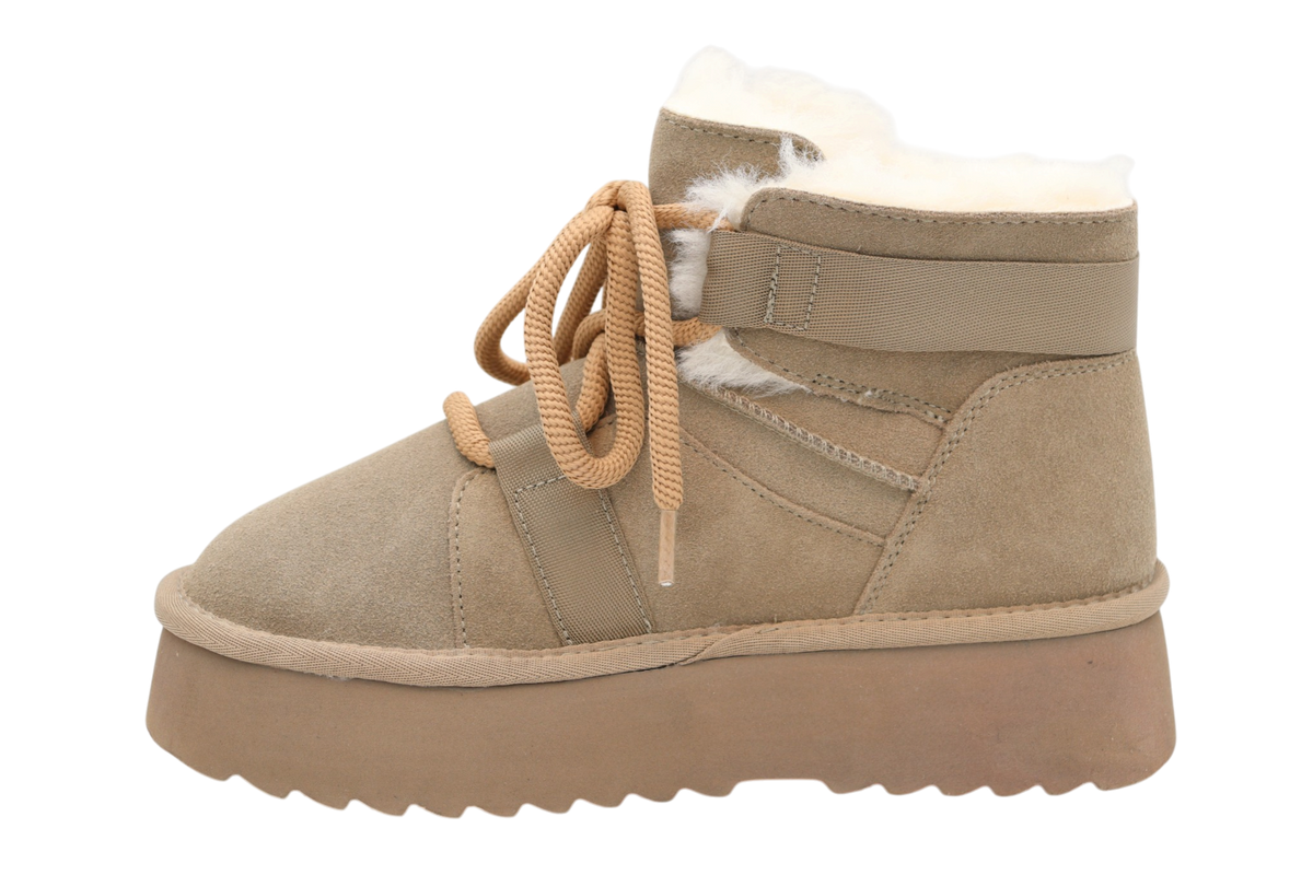 Ghete Dama Piele Naturala Caroli HONG WS-8 - imaginea 4