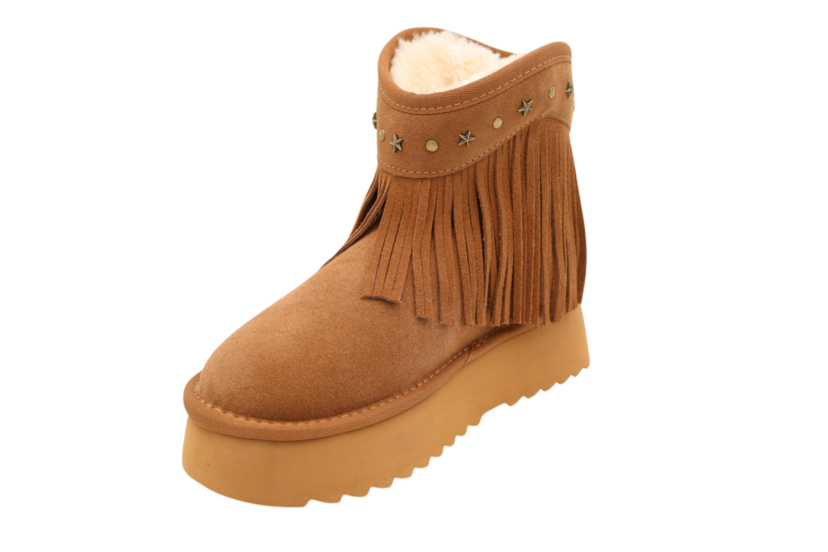 Ghete Dama Piele Naturala Caroli HONG WS - imaginea 3