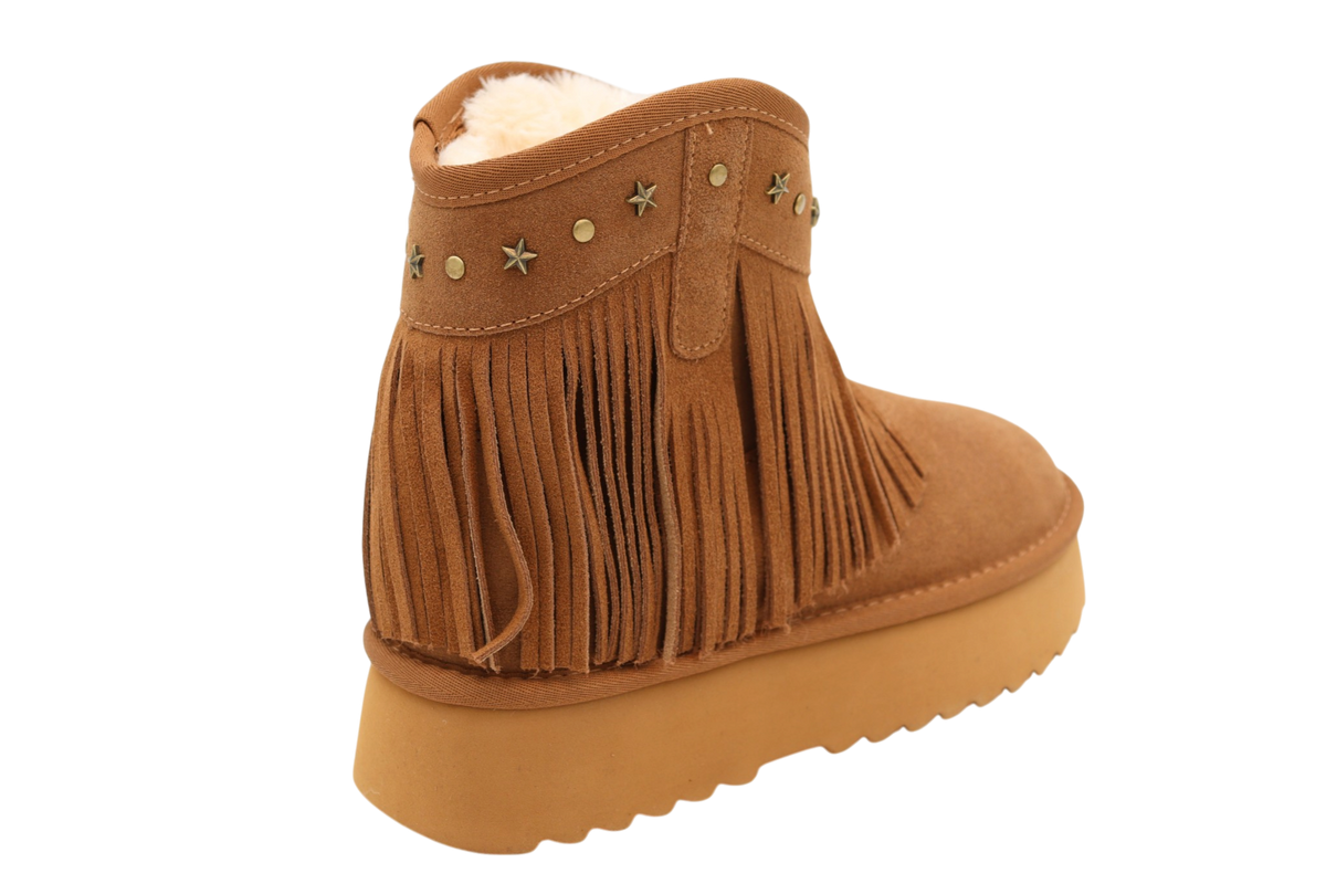 Ghete Dama Piele Naturala Caroli HONG WS - imaginea 6