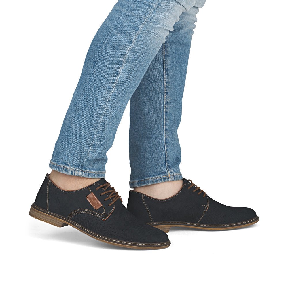 Pantofi Barbatesti din Piele Naturala Rieker 13439-14 - Rieker - amely.ro