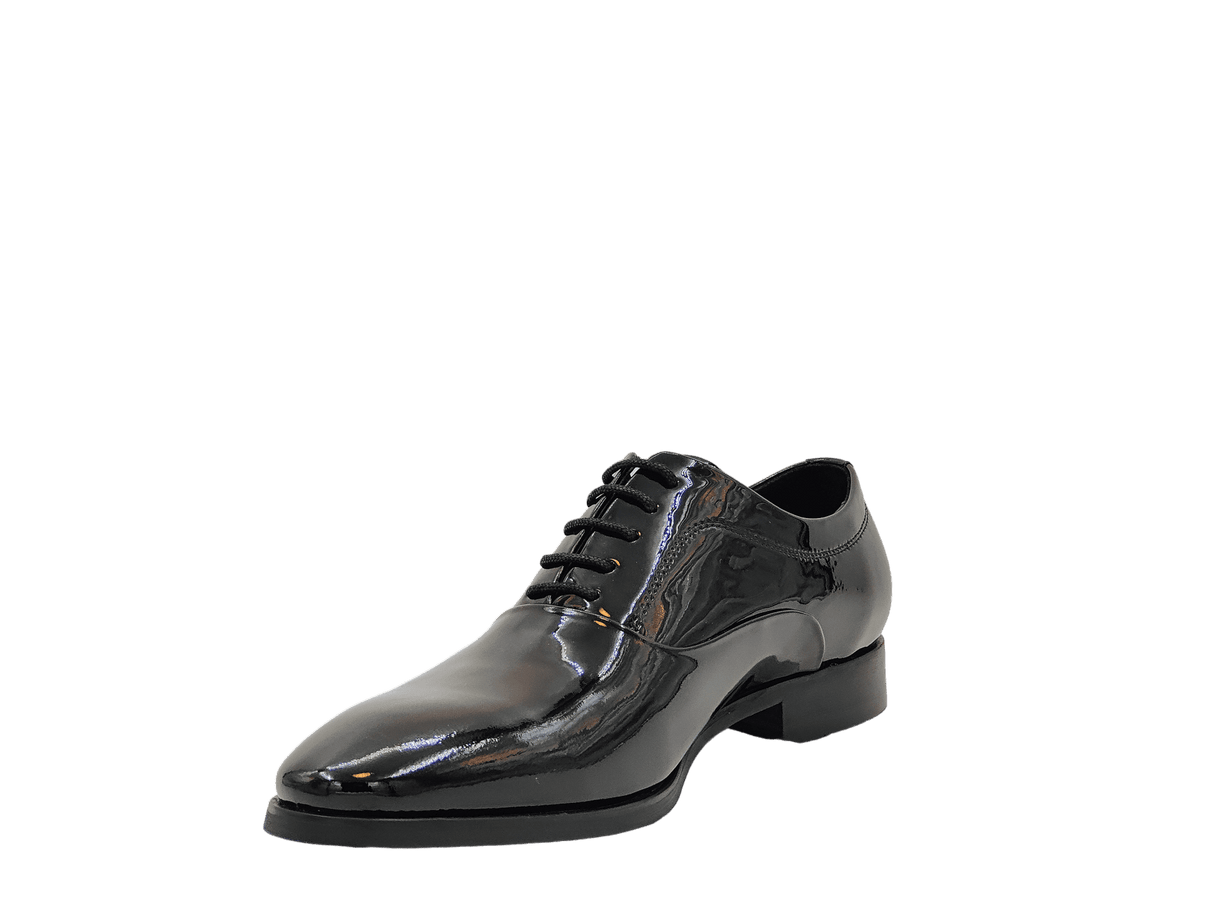 Pantofi Barbati Eleganti Franky Piele Naturala Lacuita Feni 2103-51 - Franky - amely.ro