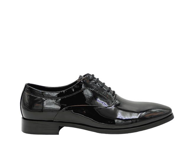 Pantofi Barbati Eleganti Franky Piele Naturala Lacuita Feni 2103-51 - Franky - amely.ro