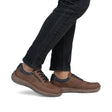 Pantofi Barbati Piele Naturala Rieker RIEK 03006 - Rieker - amely.ro
