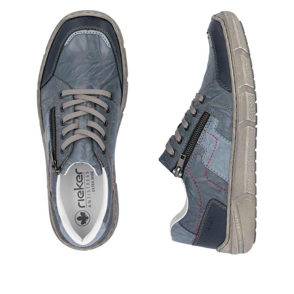 Pantofi Barbati Piele Naturala Rieker RIEK 04004 - Rieker - amely.ro