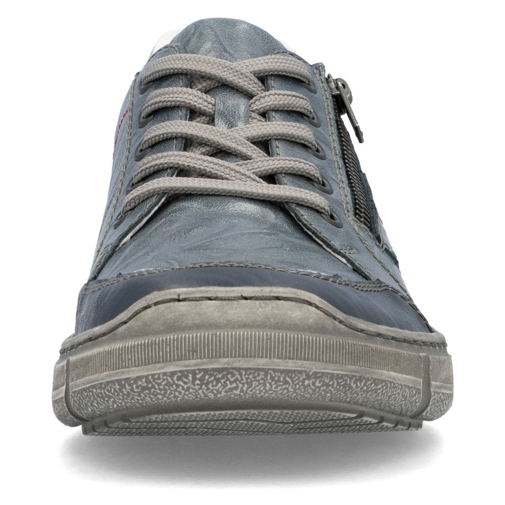Pantofi Barbati Piele Naturala Rieker RIEK 04004 - Rieker - amely.ro