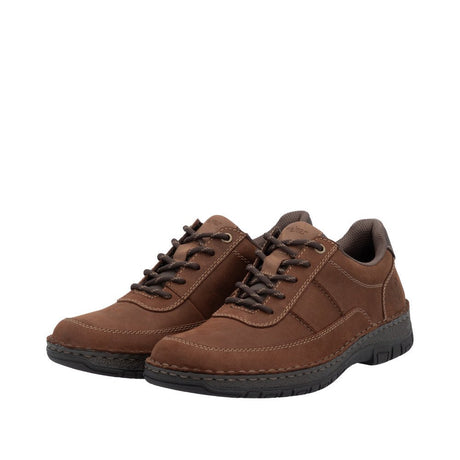 Pantofi Barbati Piele Naturala Rieker RIEK 05106 - Rieker - amely.ro