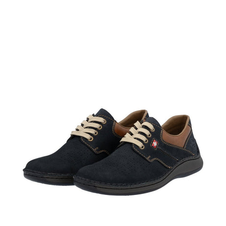 Pantofi Barbati Piele Naturala Rieker RIEK 05207 - Rieker - amely.ro