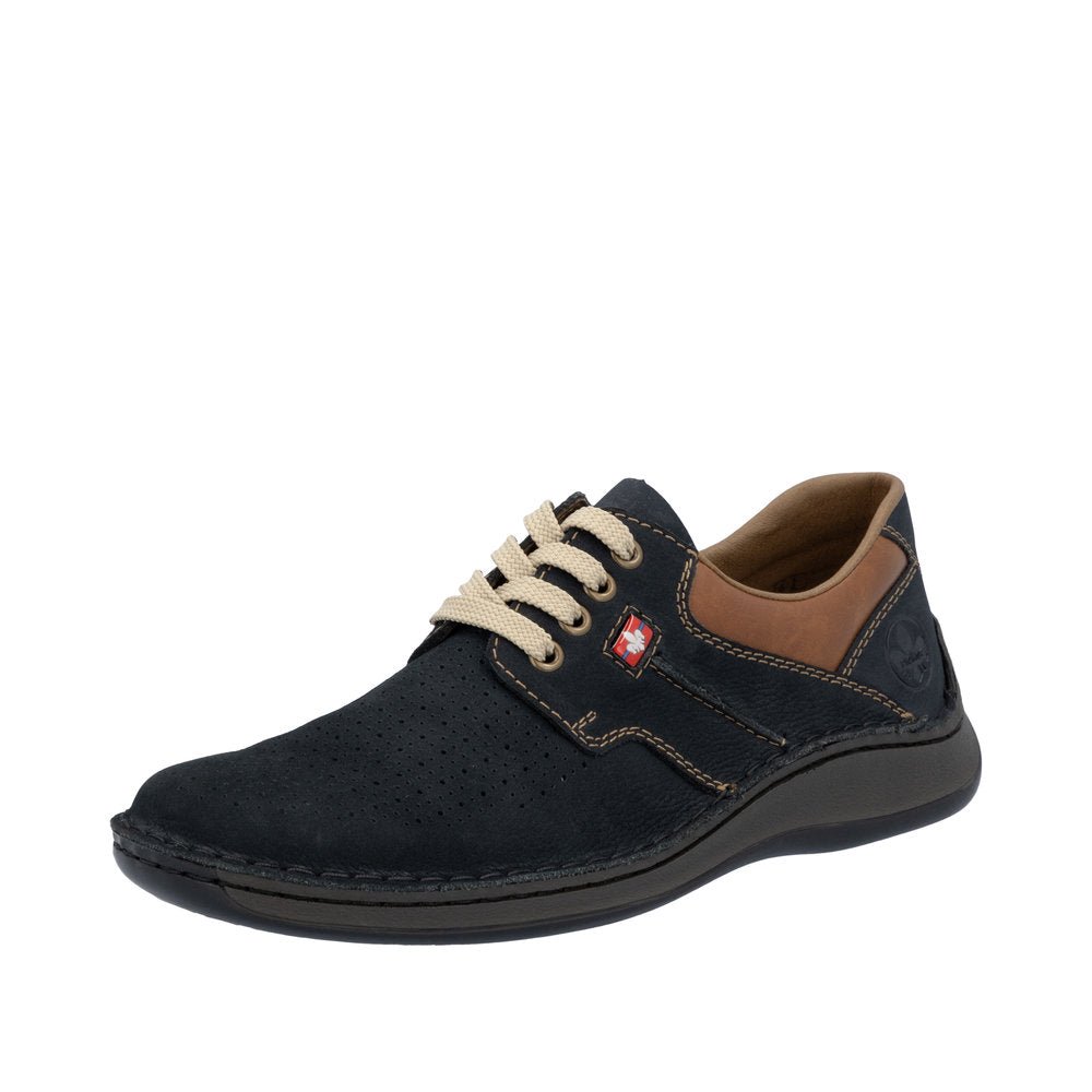 Pantofi Barbati Piele Naturala Rieker RIEK 05207 - Rieker - amely.ro