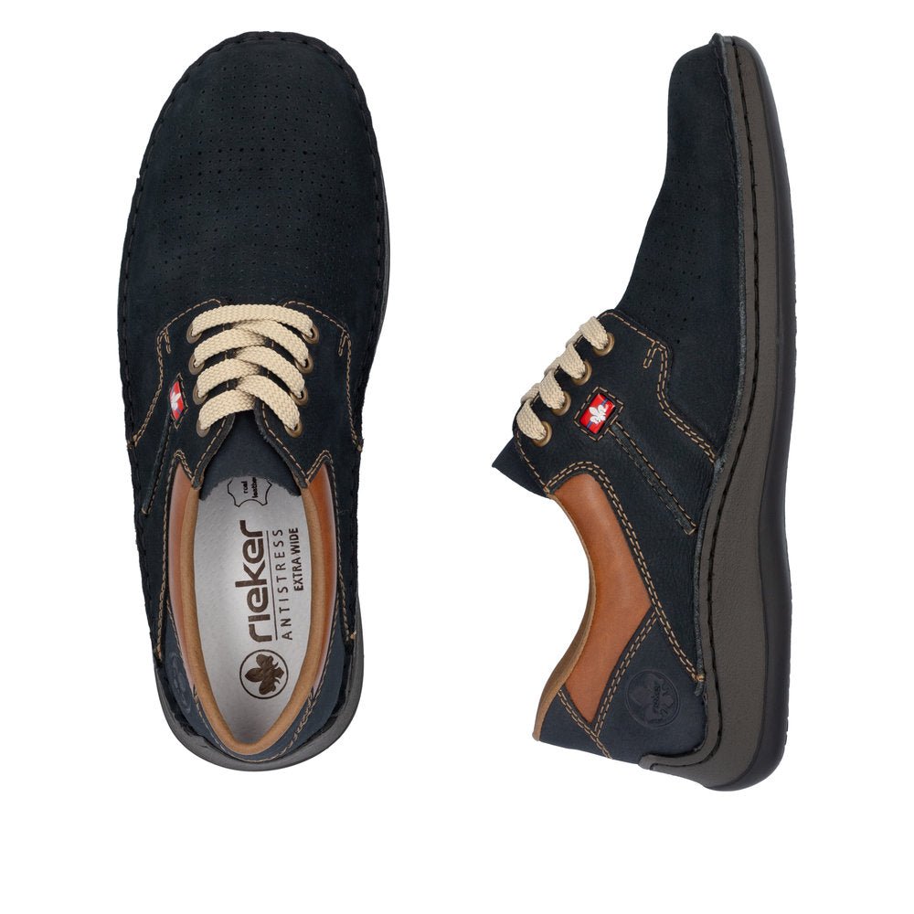 Pantofi Barbati Piele Naturala Rieker RIEK 05207 - Rieker - amely.ro