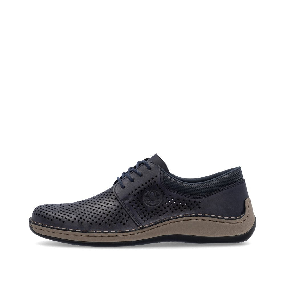 Pantofi Barbati Piele Naturala Rieker RIEK 05213 - Rieker - amely.ro