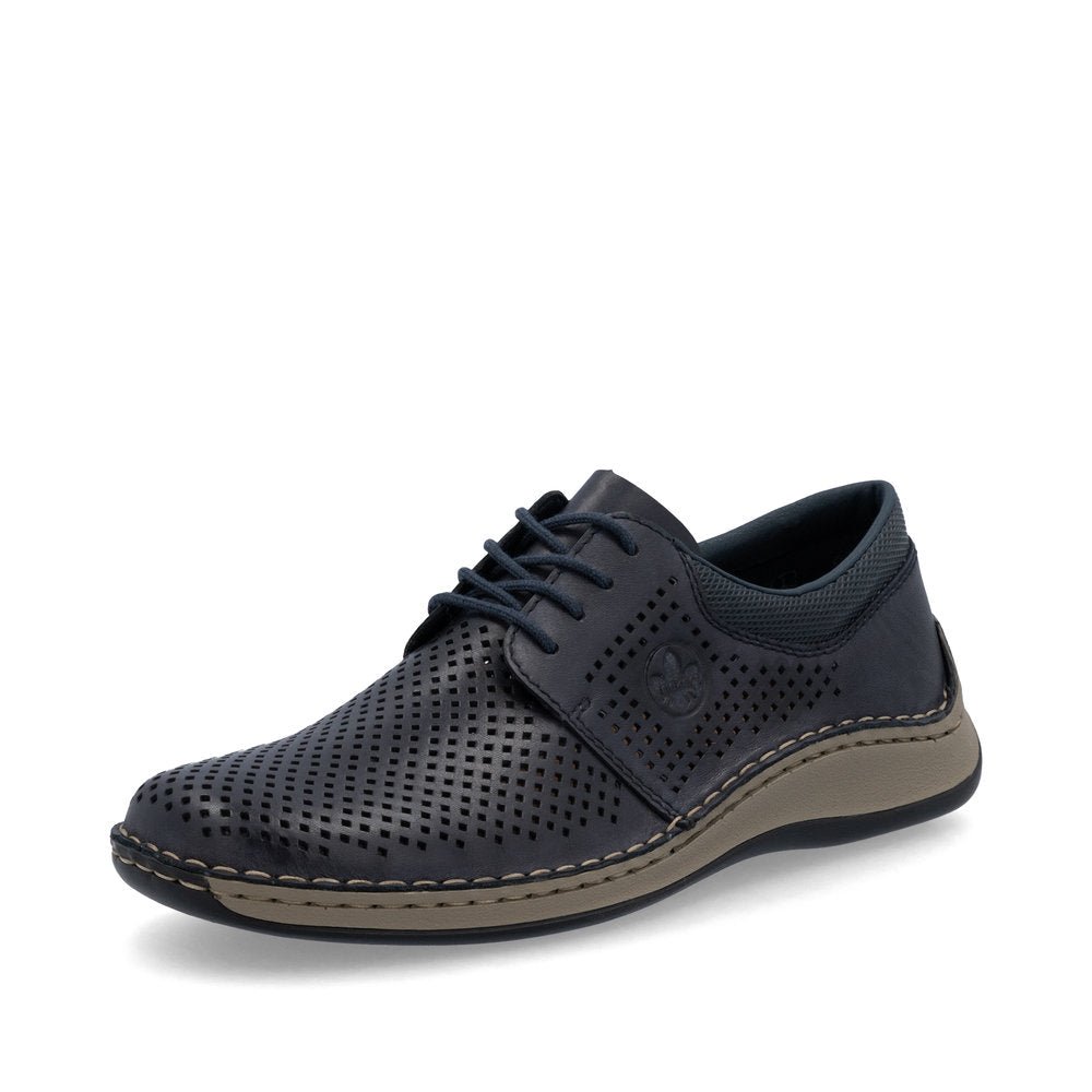 Pantofi Barbati Piele Naturala Rieker RIEK 05213 - Rieker - amely.ro