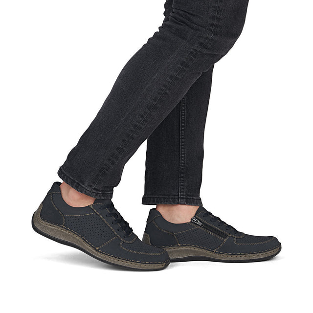 Pantofi Barbati Piele Naturala Rieker RIEK 05223 - Rieker - amely.ro