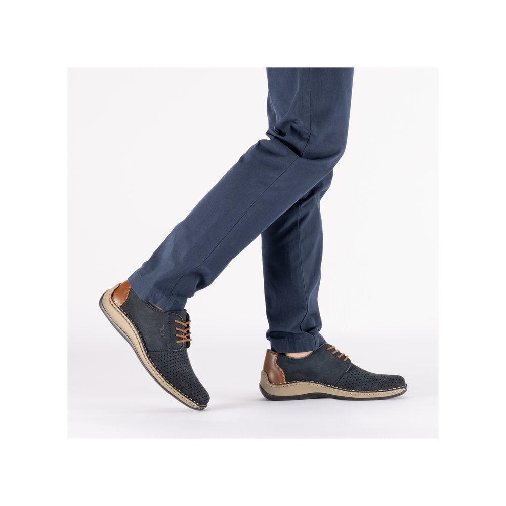 Pantofi Barbati Piele Naturala Rieker RIEK 05226 - Rieker - amely.ro