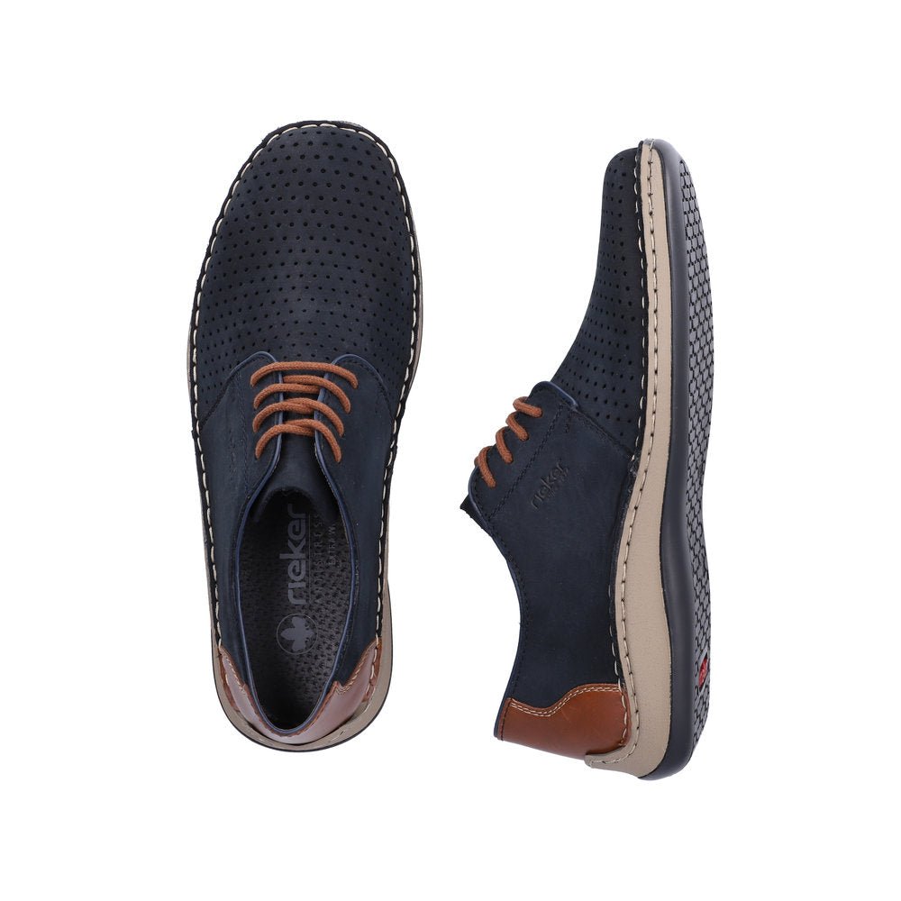 Pantofi Barbati Piele Naturala Rieker RIEK 05226 - Rieker - amely.ro