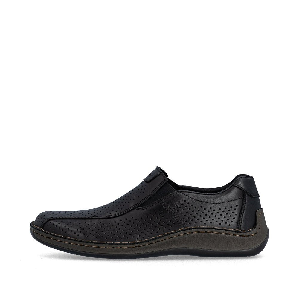 Pantofi Barbati Piele Naturala Rieker RIEK 05272 - Rieker - amely.ro