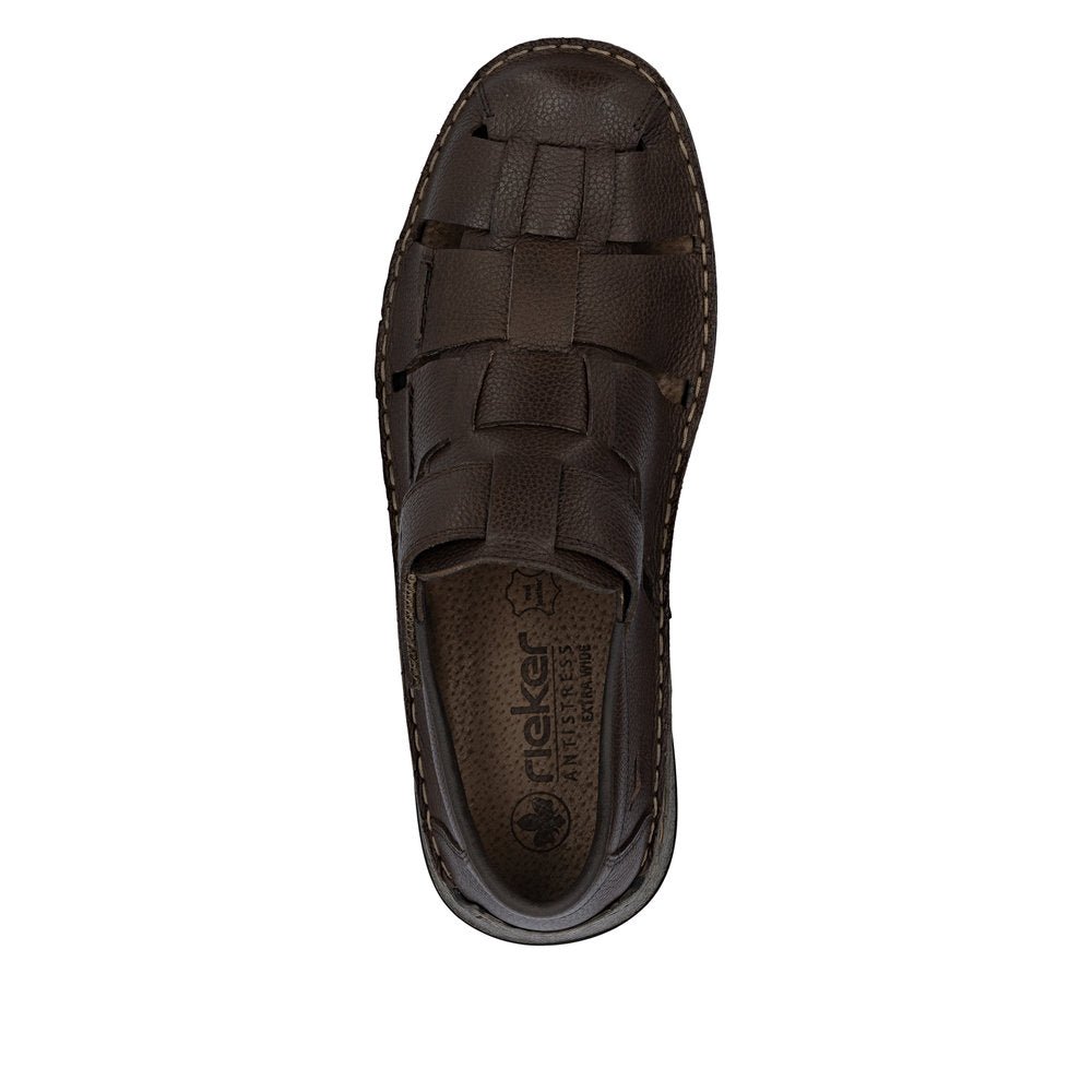 Pantofi Barbati Piele Naturala Rieker RIEK 05281 - Rieker - amely.ro