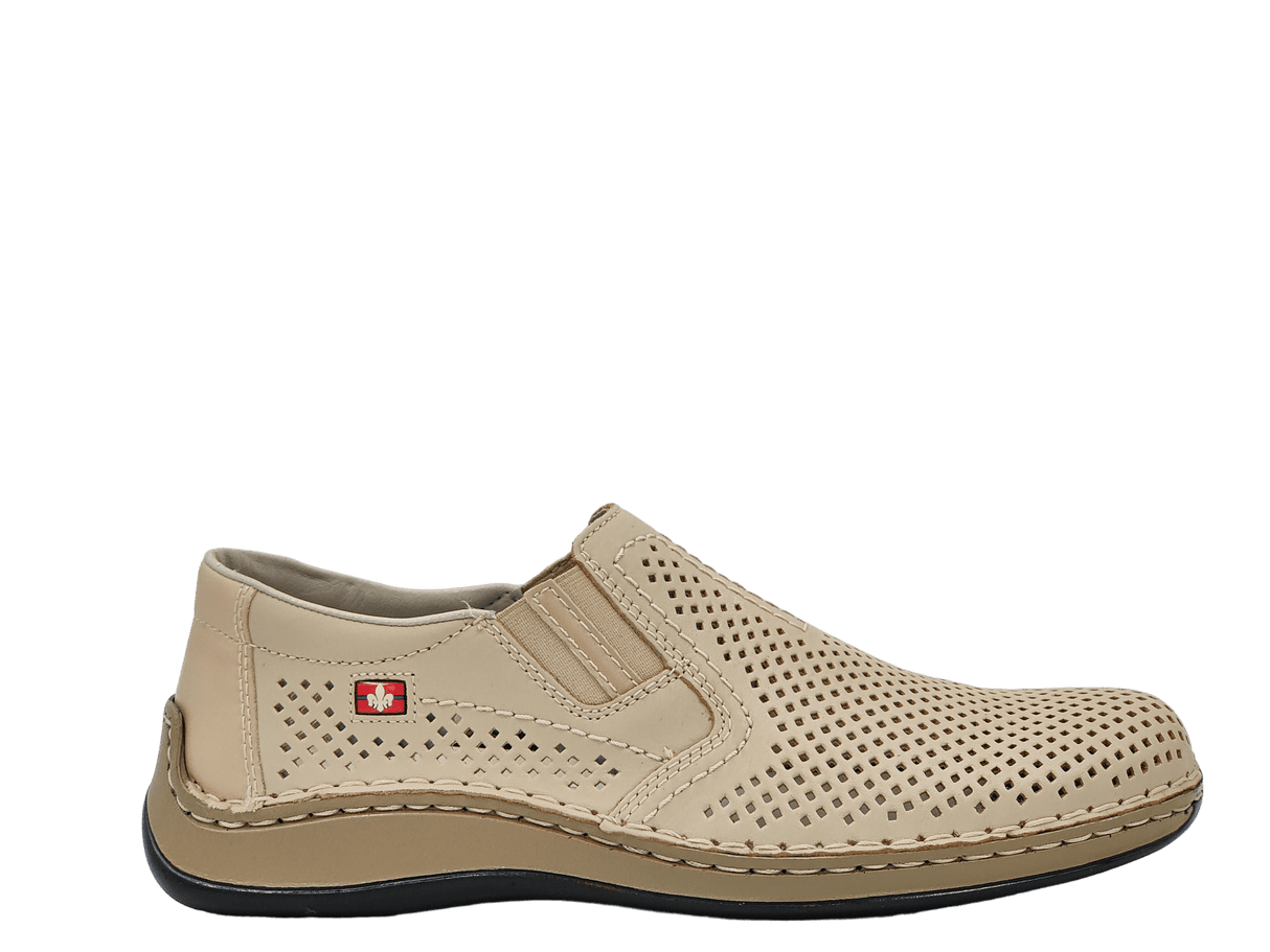 Pantofi Barbati Piele Naturala Rieker RIEK 05297 - Rieker - amely.ro