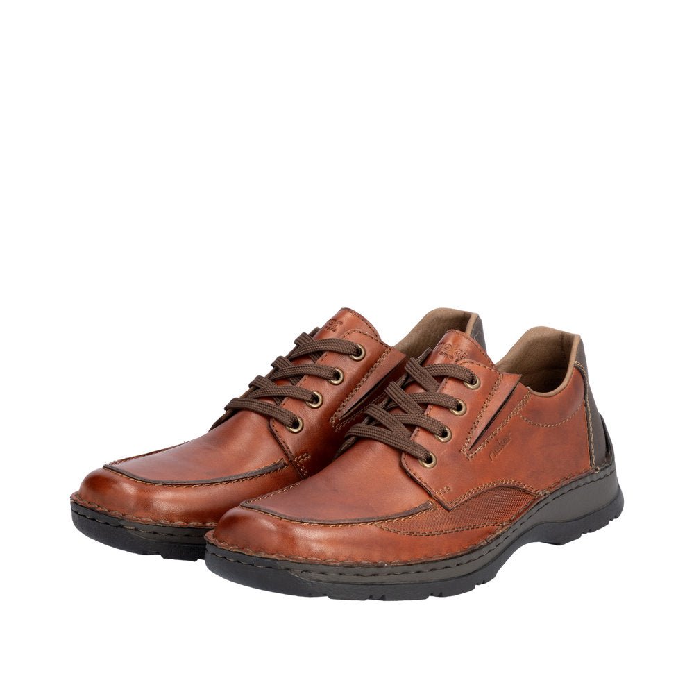 Pantofi Barbati Piele Naturala Rieker RIEK 05315 - Rieker - amely.ro