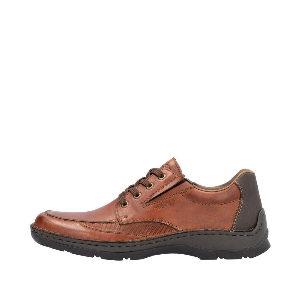 Pantofi Barbati Piele Naturala Rieker RIEK 05315 - Rieker - amely.ro