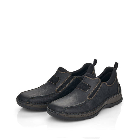 Pantofi Barbati Piele Naturala Rieker RIEK 05363 - Rieker - amely.ro