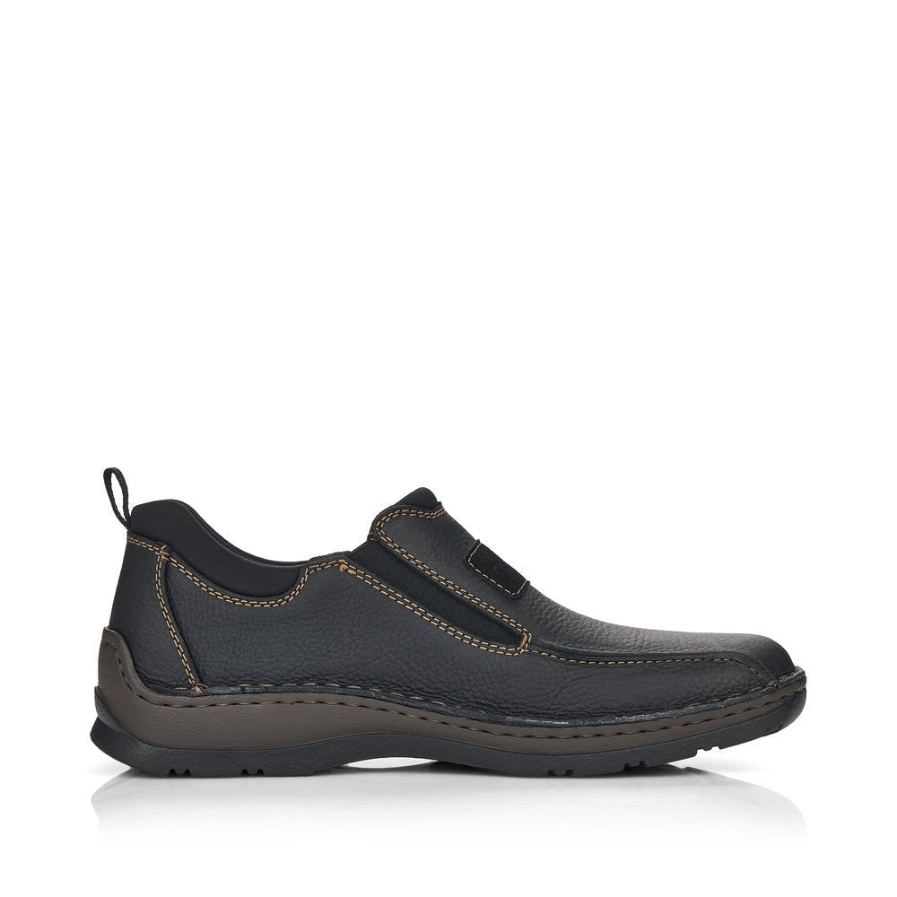 Pantofi Barbati Piele Naturala Rieker RIEK 05363 - Rieker - amely.ro
