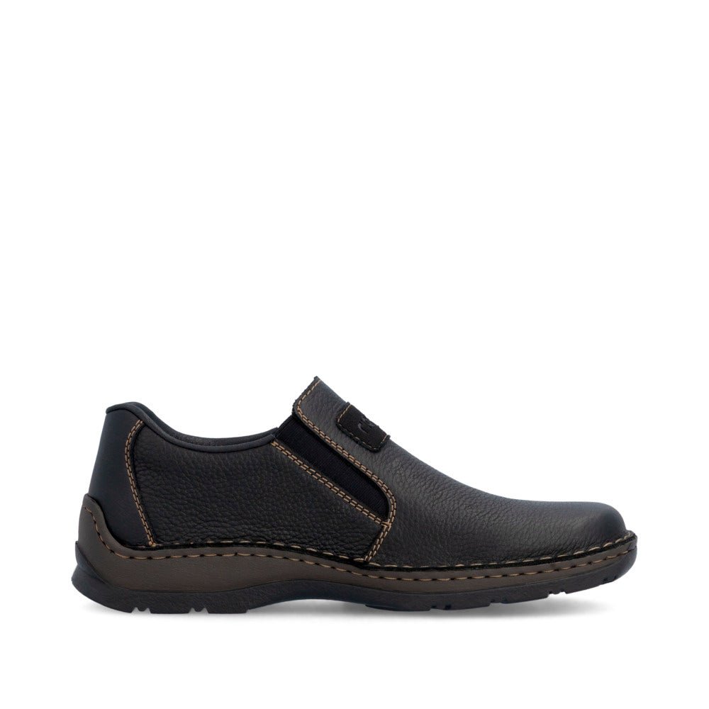 Pantofi Barbati Piele Naturala Rieker RIEK 05370 - Rieker - amely.ro