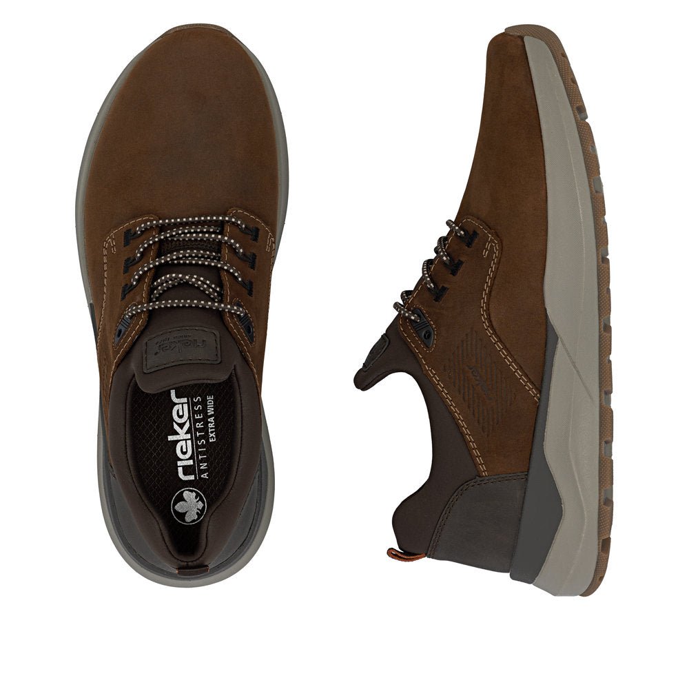 Pantofi Barbati Piele Naturala Rieker RIEK 06050 - Rieker - amely.ro