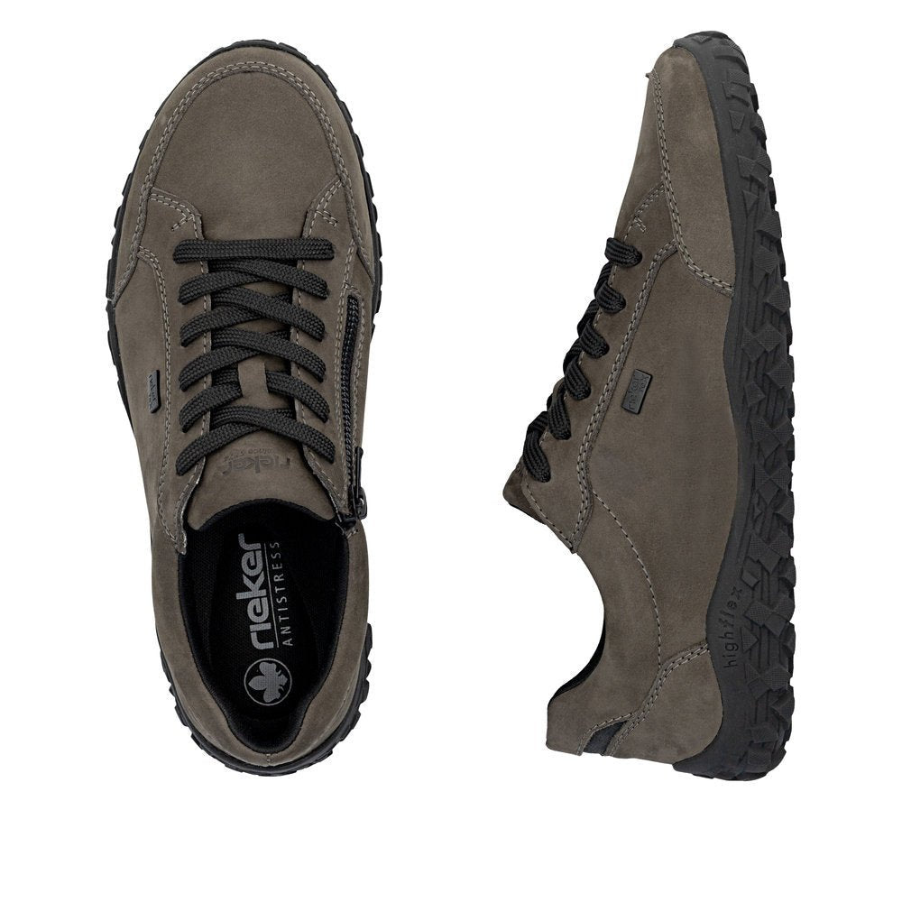 Pantofi Barbati Piele Naturala Rieker RIEK 08101 - Rieker - amely.ro