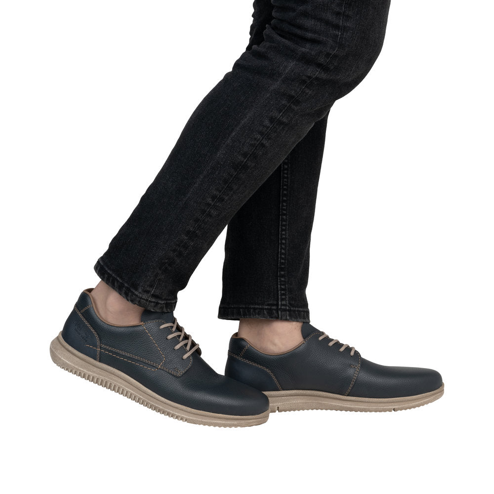 Pantofi Barbati Piele Naturala Rieker RIEK 10402 - Rieker - amely.ro