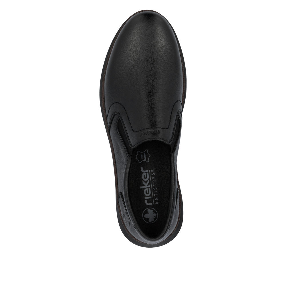 Pantofi Barbati Piele Naturala Rieker RIEK 10450 - Rieker - amely.ro
