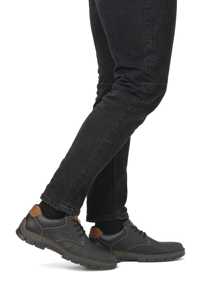Pantofi Barbati Piele Naturala Rieker RIEK 11050 - Rieker - amely.ro