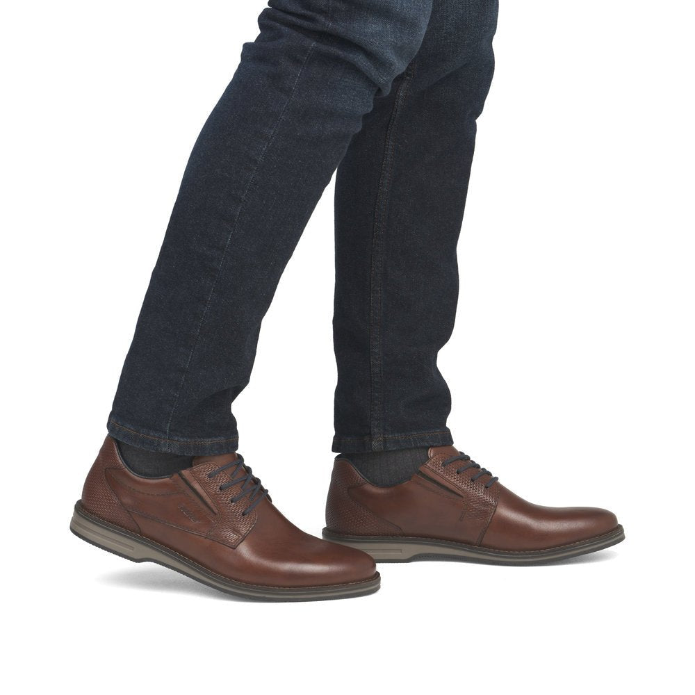 Pantofi Barbati Piele Naturala Rieker RIEK 12507 - Rieker - amely.ro