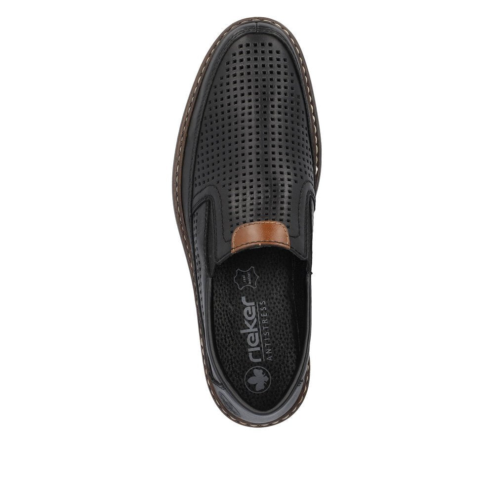 Pantofi Barbati Piele Naturala Rieker RIEK 13459 - Rieker - amely.ro