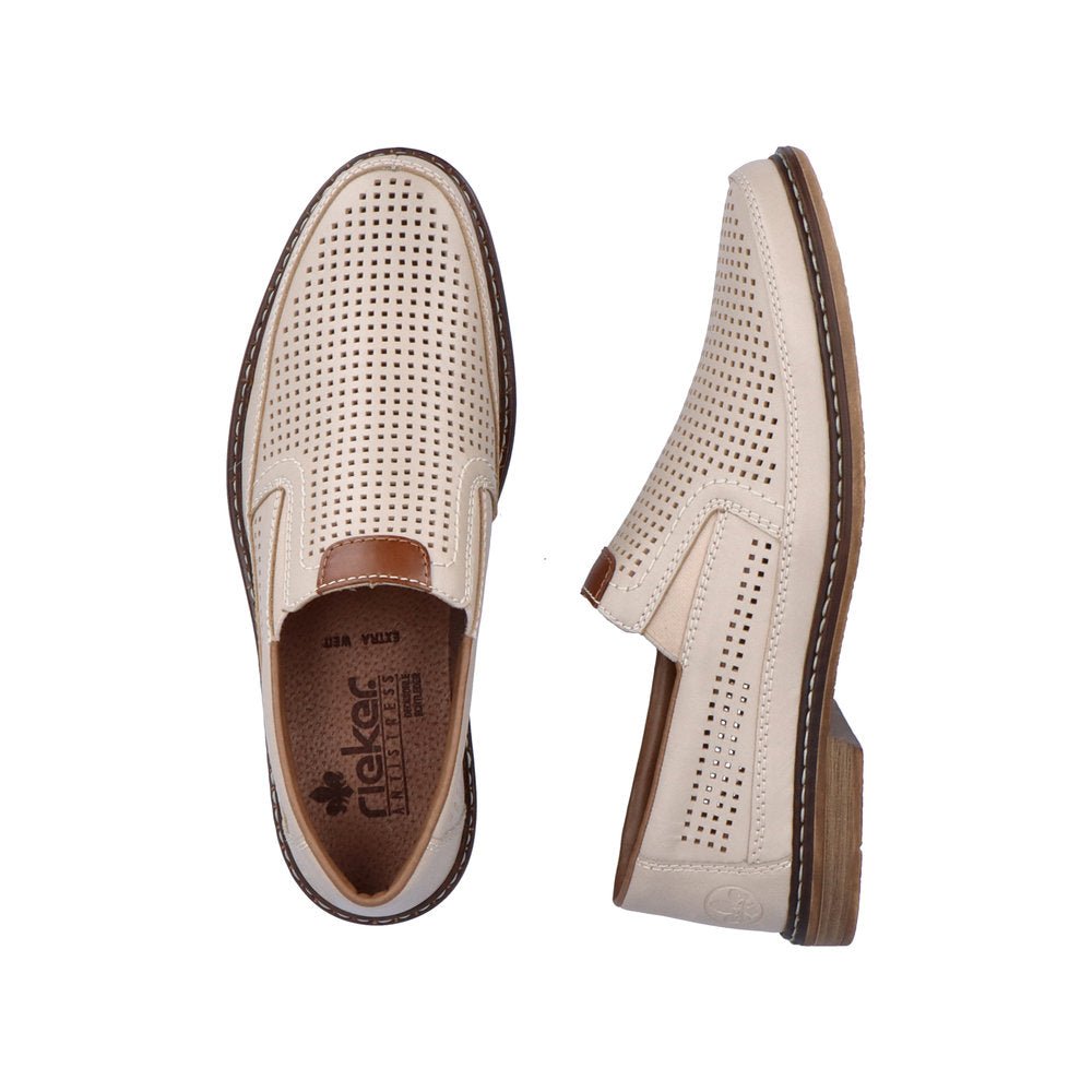 Pantofi Barbati Piele Naturala Rieker RIEK 13459 - Rieker - amely.ro