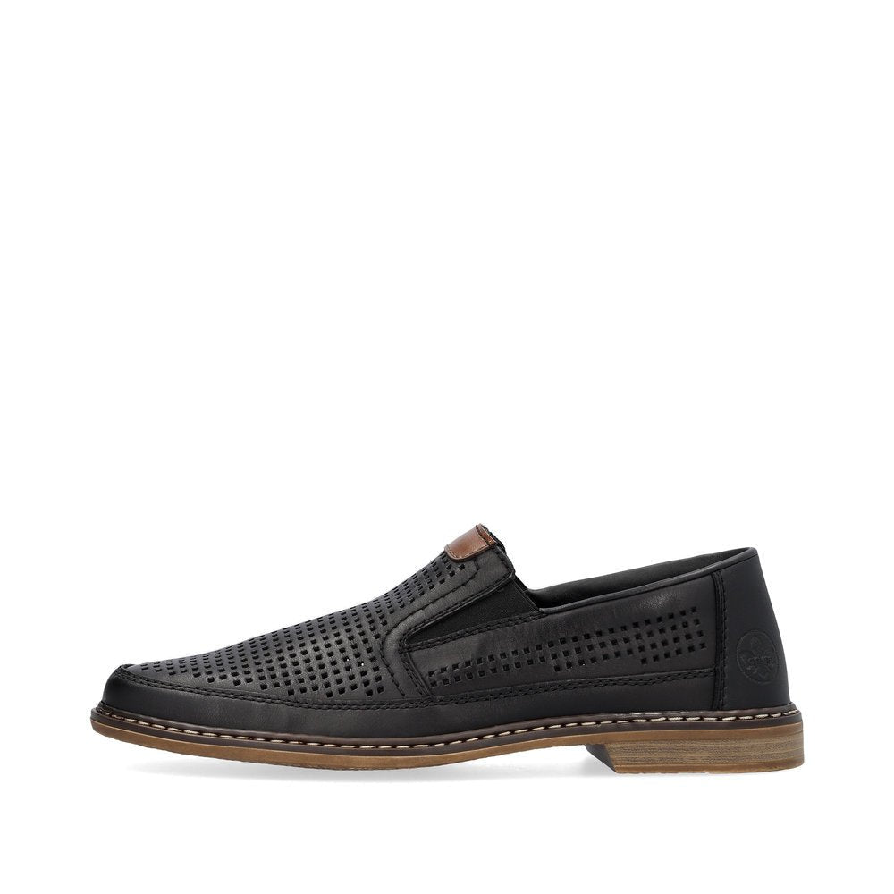 Pantofi Barbati Piele Naturala Rieker RIEK 13459 - Rieker - amely.ro
