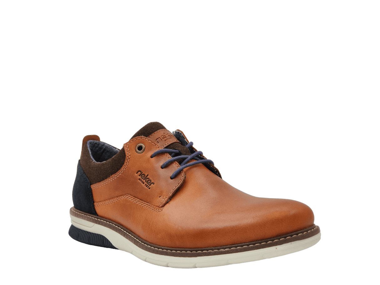 Pantofi Barbati Piele Naturala Rieker RIEK 14405 - Rieker - amely.ro