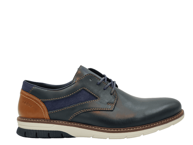 Pantofi Barbati Piele Naturala Rieker RIEK 14416 - Rieker - amely.ro