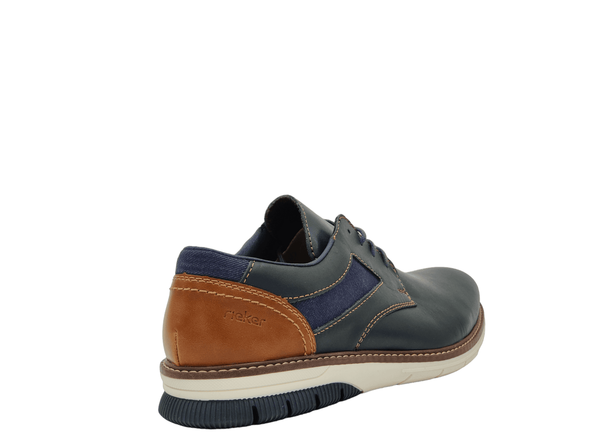 Pantofi Barbati Piele Naturala Rieker RIEK 14416 - Rieker - amely.ro