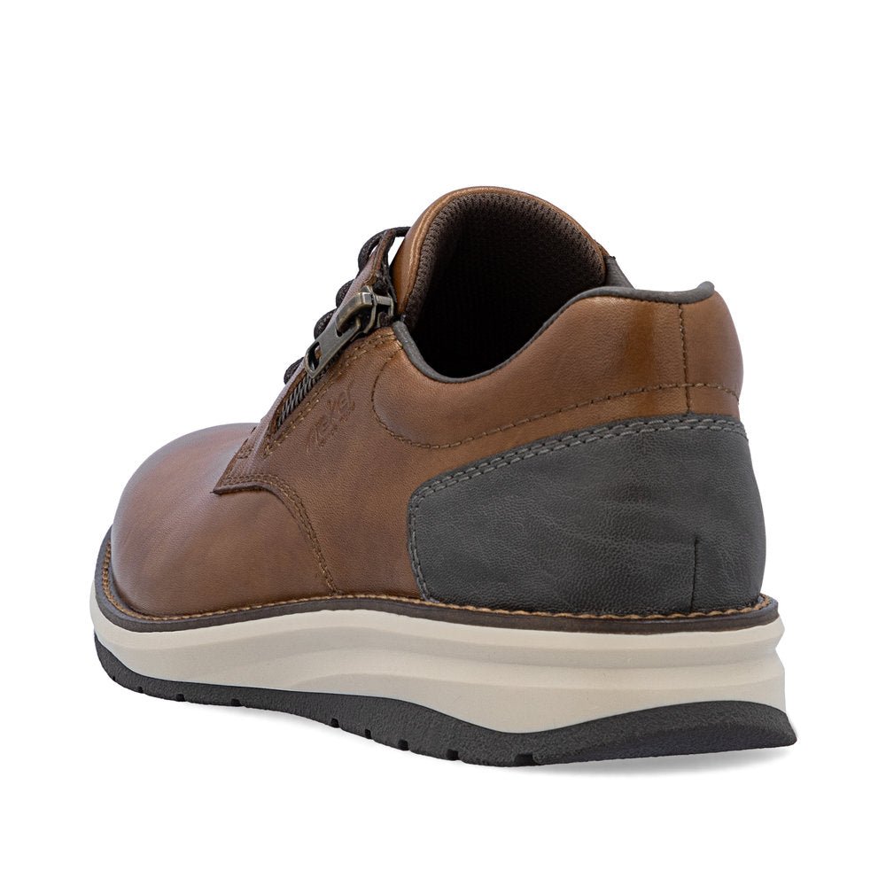 Pantofi Barbati Piele Naturala Rieker RIEK 14706 - Rieker - amely.ro