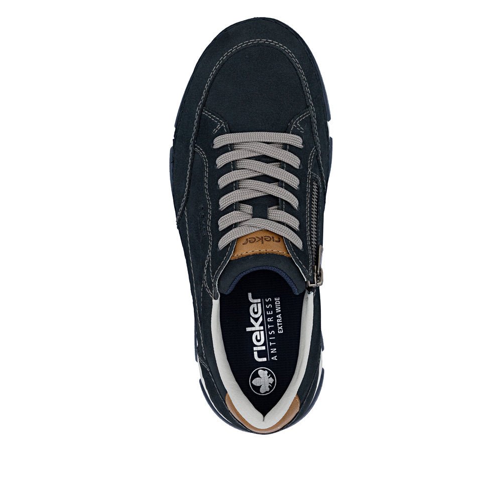 Pantofi Barbati Piele Naturala Rieker RIEK 15900 - Rieker - amely.ro