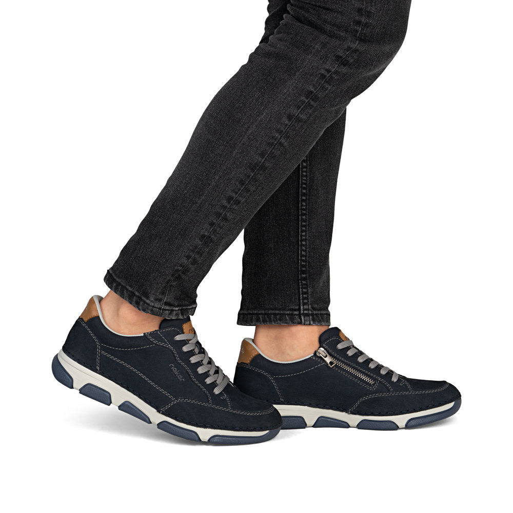 Pantofi Barbati Piele Naturala Rieker RIEK 15900 - Rieker - amely.ro