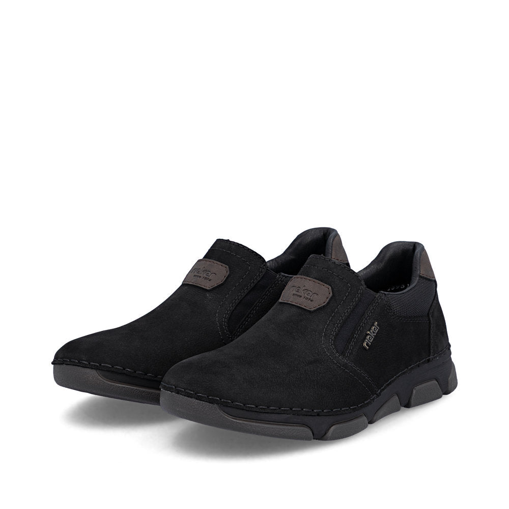 Pantofi Barbati Piele Naturala Rieker RIEK 15951 - Rieker - amely.ro